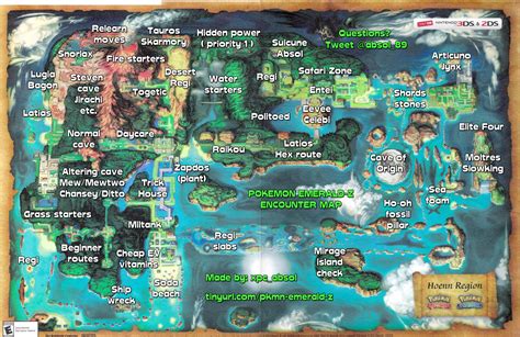 Pokemon inclement emerald pokemon locations - Location Of All Legendary And Mythical Pokemon Introduced Till Now in Pokemon Inclement Emerald